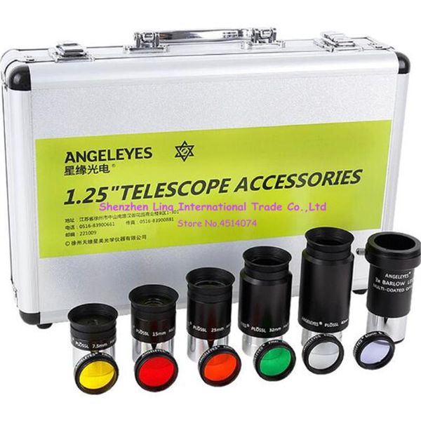 telescopes angeleyes astronomical telescope accessory kit 7.5mm 15mm 25mm 32mm 40mm plossl eyepiece 3x barlow lens 7 filter angel1.25inch
telescopes angeleyes astronomical telescope accessory kit 7.5mm 15mm 25mm 32mm 40mm plossl eyepiece 3x barlow lens 7 filter angel1.25inch