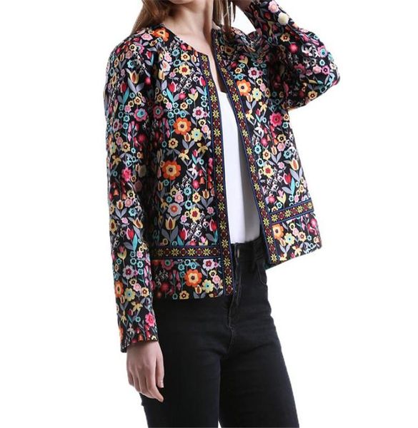 women's jackets retro personality print round neck cardigan small jacket outer wear spring autumn fashion coat pilo, Black;brown
women's jackets retro personality print round neck cardigan small jacket outer wear spring autumn fashion coat pilo, Black;brown