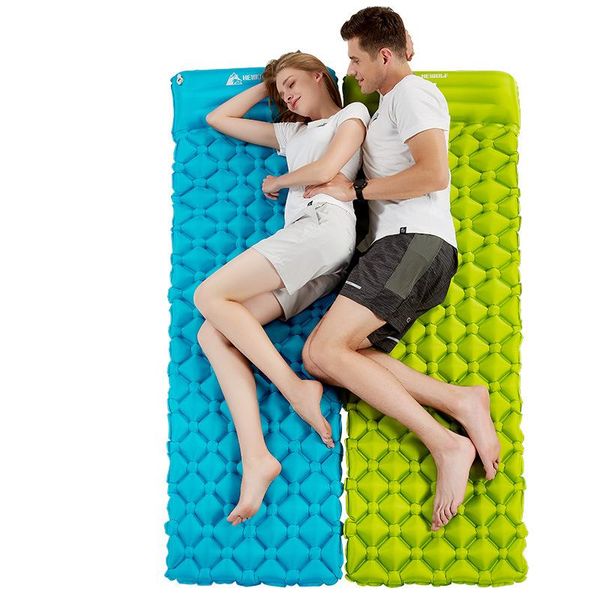 outdoor pads inflatable cushion sleeping bag mat fast filling air moistureproof camping with pillow protable pad gl044
outdoor pads inflatable cushion sleeping bag mat fast filling air moistureproof camping with pillow protable pad gl044