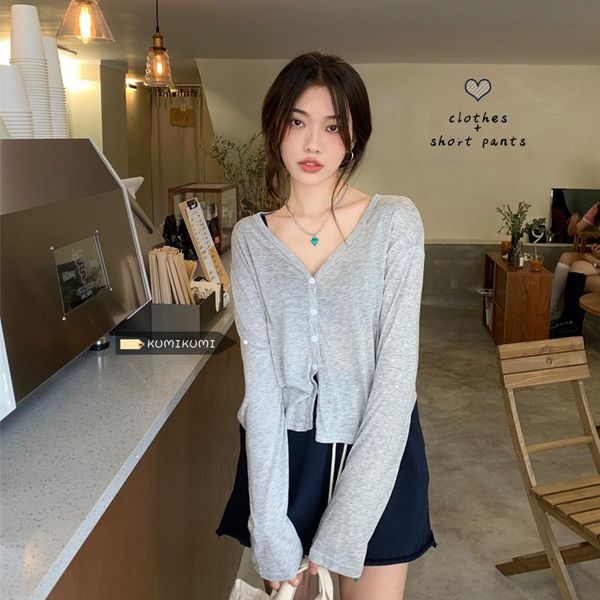 women's tracksuits casual shorts suit wear summer thin sunscreen cardigan loose pants sports fashion two-piece set, Gray
women's tracksuits casual shorts suit wear summer thin sunscreen cardigan loose pants sports fashion two-piece set, Gray