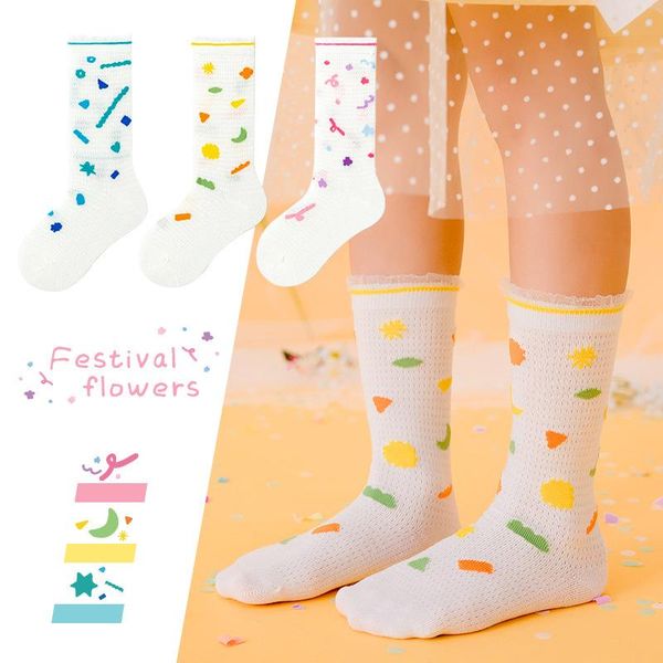 3-12 years girls children spring and summer lace thin mesh over the calf cotton socks 3 pairs a lot, Pink;yellow
3-12 years girls children spring and summer lace thin mesh over the calf cotton socks 3 pairs a lot, Pink;yellow