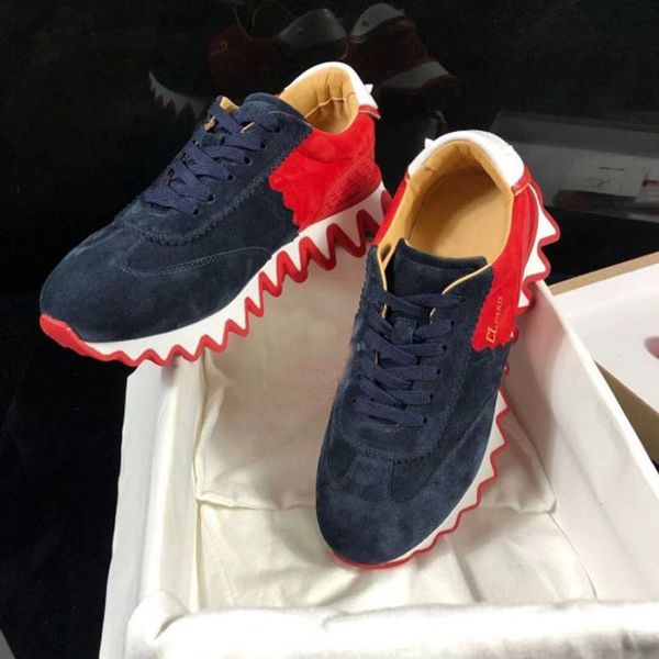 new-reds soles casual shoes serrated style,luxurys desingers lace up skate flats men's shoe red bottom sneakers "loubisharksdonna&, Black
new-reds soles casual shoes serrated style,luxurys desingers lace up skate flats men's shoe red bottom sneakers "loubisharksdonna&, Black