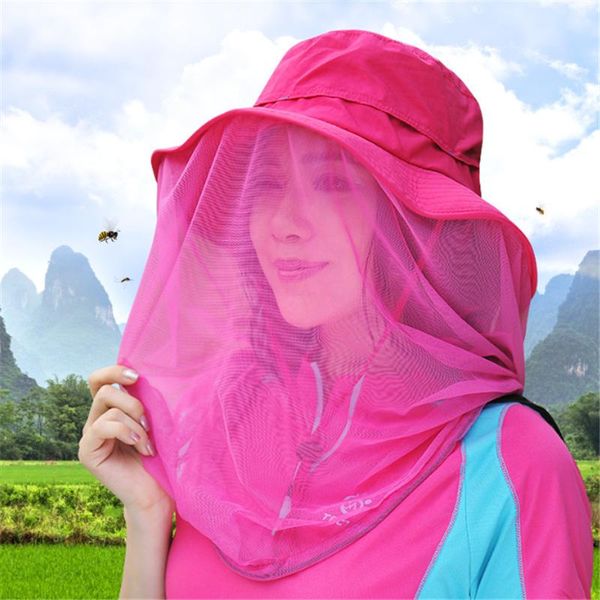 sun hat women outdoor mesh omnidirectional 360 degree sunscreen anti-mosquito hiking fishing breathable cap hats, Black;white 
sun hat women outdoor mesh omnidirectional 360 degree sunscreen anti-mosquito hiking fishing breathable cap hats, Black;white