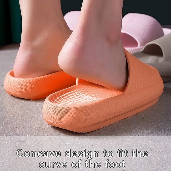 women and men thick platform slippers summer beach eva soft sole sandals leisure men ladies indoor bathroom anti-slip shoes, Black
women and men thick platform slippers summer beach eva soft sole sandals leisure men ladies indoor bathroom anti-slip shoes, Black