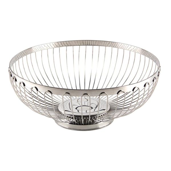 storage baskets kitchen multifunctional fruit basket stainless steel fresh vegetable container hollow-out washing tray holder - size 1
storage baskets kitchen multifunctional fruit basket stainless steel fresh vegetable container hollow-out washing tray holder - size 1