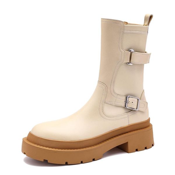 boots women casual ankle with buckle strap hook&loop chunky heeled platform antumn winter genuine leather round toe ladies shoes, Black
boots women casual ankle with buckle strap hook&loop chunky heeled platform antumn winter genuine leather round toe ladies shoes, Black
