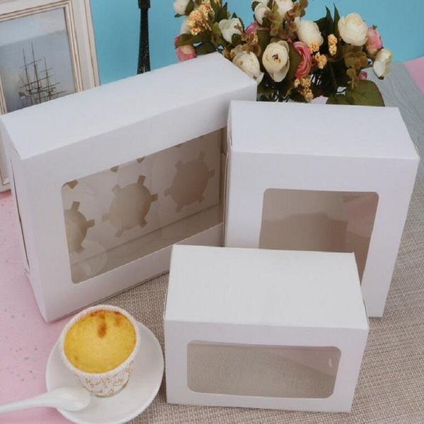 10pcs/lot kraft paper cake box with clear window cupcake for birthday party use gift wrap
10pcs/lot kraft paper cake box with clear window cupcake for birthday party use gift wrap