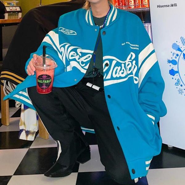 women's jackets bomber jacket women baseball uniform couple fashion brand loose letter autumn coat harajuku streetwear vintage clothi, Black;brown
women's jackets bomber jacket women baseball uniform couple fashion brand loose letter autumn coat harajuku streetwear vintage clothi, Black;brown