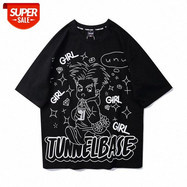 tunnel base european and american high street fashion t-shirt loose multi-color anime graffiti short-sleeved tee men women #xp4g, White;black
tunnel base european and american high street fashion t-shirt loose multi-color anime graffiti short-sleeved tee men women #xp4g, White;black