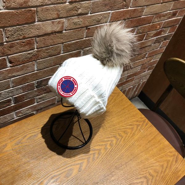 big goose parkas come from toronto warm wool thickened knittetrend female winter fur hat for girls accessories, Blue;gray
big goose parkas come from toronto warm wool thickened knittetrend female winter fur hat for girls accessories, Blue;gray
