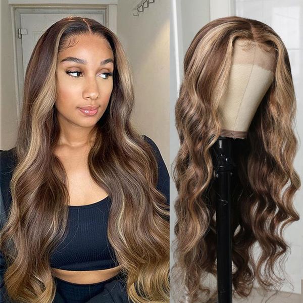 ombre human hair wigs body wave brazilian 13x4 lace frontal wig pre plucked highlight bronde front for women, Black;brown
ombre human hair wigs body wave brazilian 13x4 lace frontal wig pre plucked highlight bronde front for women, Black;brown