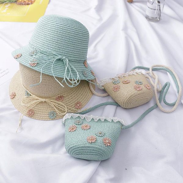 caps & hats 2pcs girl kids holiday beach bucket breathable cap straw sun hat+shoulder handbag bag size 3-8y props gift, Yellow
caps & hats 2pcs girl kids holiday beach bucket breathable cap straw sun hat+shoulder handbag bag size 3-8y props gift, Yellow
