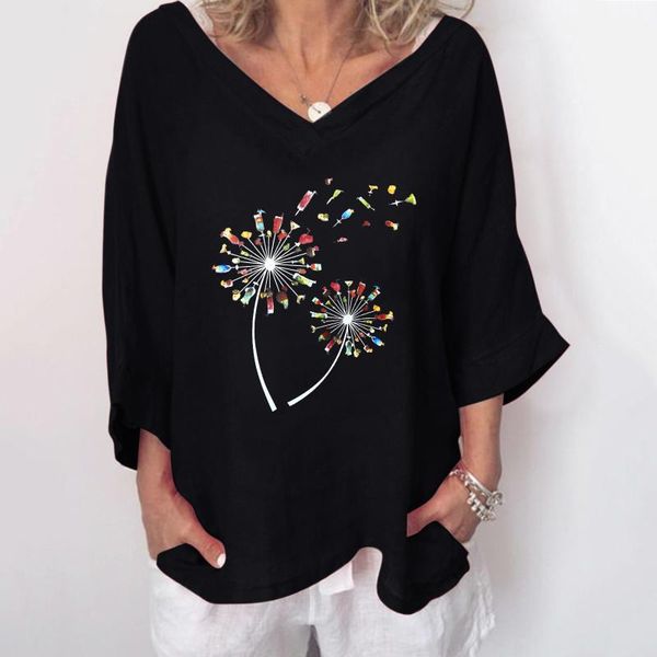 women's blouses & shirts 3/4 sleeve women printed cotton blouse casual v-neck harajuku tank shirt fashion 2021 trending blusas mujer fe, White
women's blouses & shirts 3/4 sleeve women printed cotton blouse casual v-neck harajuku tank shirt fashion 2021 trending blusas mujer fe, White