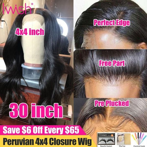 inch 4x4 closure wig body wave lace front peruvian human hair wigs for black women pre plucked hairline remy 150%1, Black;brown
inch 4x4 closure wig body wave lace front peruvian human hair wigs for black women pre plucked hairline remy 150%1, Black;brown