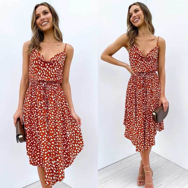 inspired rust leopard print casual dress for women straps ruffle summer dress new vintage style new dress 210412, Black;gray
inspired rust leopard print casual dress for women straps ruffle summer dress new vintage style new dress 210412, Black;gray