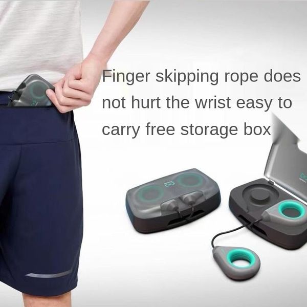 jump ropes dual-purpose version of fingertip ring handle thumb skipping rope parent-child sports to enhance physical fitness
jump ropes dual-purpose version of fingertip ring handle thumb skipping rope parent-child sports to enhance physical fitness