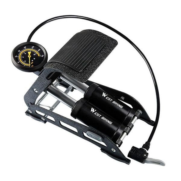bike pumps west biking foot pump high pressure portable basketball bicycle electric car air daily inflator
bike pumps west biking foot pump high pressure portable basketball bicycle electric car air daily inflator
