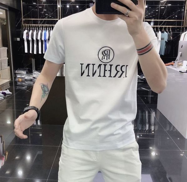 shirt printing drilling polo short t-shirt brand summer personality handsome slim letter half sve men's fashion, White;black
shirt printing drilling polo short t-shirt brand summer personality handsome slim letter half sve men's fashion, White;black