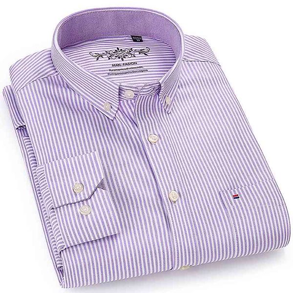 men's work casual regular-fit oxford striped plaid checkered shirts single patch pocket long-sleeve thick gingham striped shirt 210331, White;black
men's work casual regular-fit oxford striped plaid checkered shirts single patch pocket long-sleeve thick gingham striped shirt 210331, White;black