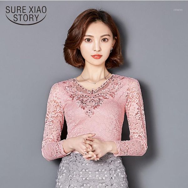 arrival women blouse fashion diamond lace shirt slim long sleeve woman blusas office lady clothing 918b 33 women's blouses & shirts, White
arrival women blouse fashion diamond lace shirt slim long sleeve woman blusas office lady clothing 918b 33 women's blouses & shirts, White