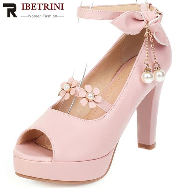 fashion female summer shoes woman flower pearl ankle strap sandals women high heel peep toe bowtie party, Black
fashion female summer shoes woman flower pearl ankle strap sandals women high heel peep toe bowtie party, Black