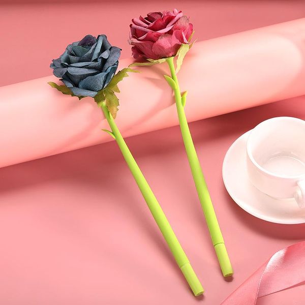 rose gift pen feel comfortable silicone flower gel pens cute stationary supplies office accessories
rose gift pen feel comfortable silicone flower gel pens cute stationary supplies office accessories