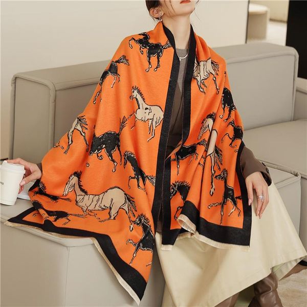 scarves animal horse cashmere shawl scarf women print thick winter warm blanket hijab foulard neckerchief luxury 2021 echarpe wraps, Blue;gray
scarves animal horse cashmere shawl scarf women print thick winter warm blanket hijab foulard neckerchief luxury 2021 echarpe wraps, Blue;gray