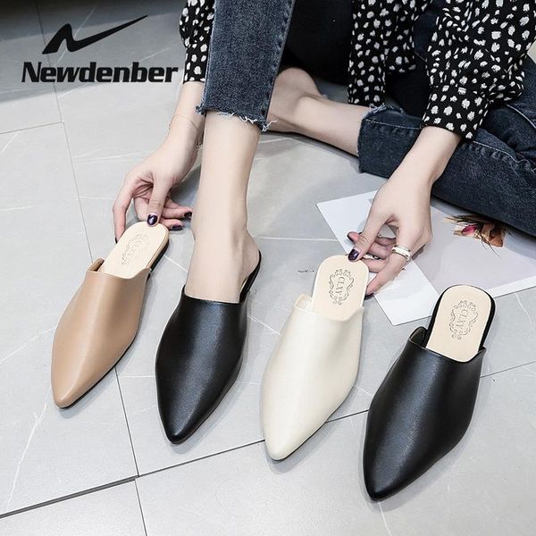 flat shoes 2021 fashion mules for women pu leather pointed toe slip on flip flops slipper summer sandals women's slippers, Black
flat shoes 2021 fashion mules for women pu leather pointed toe slip on flip flops slipper summer sandals women's slippers, Black