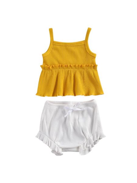 clothing sets 0-24m born baby boy girl ribbed clothes set 5 colors girls fashion sling solid color tank shorts for kids, White
clothing sets 0-24m born baby boy girl ribbed clothes set 5 colors girls fashion sling solid color tank shorts for kids, White