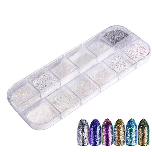 nail glitter 50% 12 grid ab colorful sugar fine powder 3d diy ultra-thin art sequins, Silver;gold
nail glitter 50% 12 grid ab colorful sugar fine powder 3d diy ultra-thin art sequins, Silver;gold