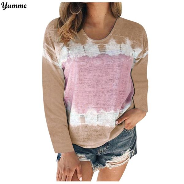 women's blouses & shirts tie-dye print blouse round collar long sleeve plus size clothes streetwear color block femme #lr3, White
women's blouses & shirts tie-dye print blouse round collar long sleeve plus size clothes streetwear color block femme #lr3, White