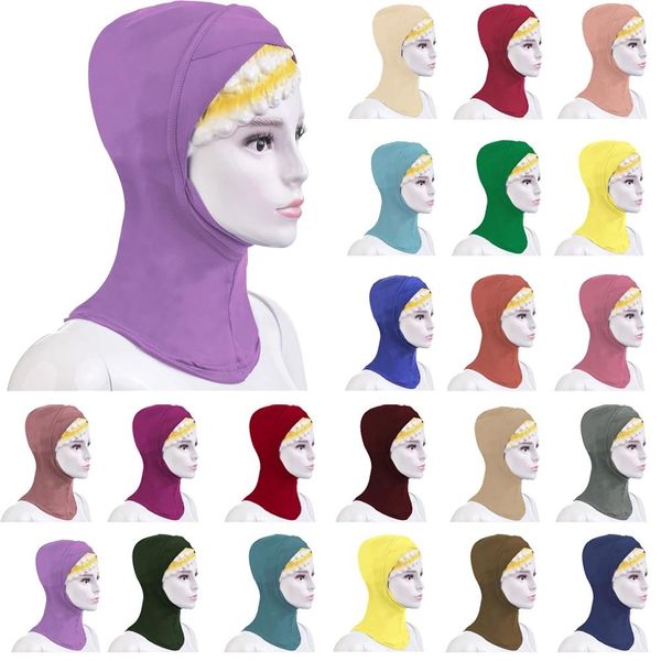 muslim women under scarf hat cap soft bone bonnet ninja hijab islamic lady neck cover niquabs ramadan beanies amira middle east, Blue;gray
muslim women under scarf hat cap soft bone bonnet ninja hijab islamic lady neck cover niquabs ramadan beanies amira middle east, Blue;gray