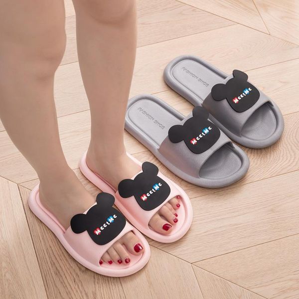 summer cartoon indoor non-slip slippers women & men eva home flat shoes female male solid color bear sandals, Black
summer cartoon indoor non-slip slippers women & men eva home flat shoes female male solid color bear sandals, Black