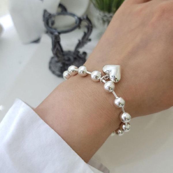 charm bracelets bracelet string of beads accessories trendy sweet smooth love heart birthday party jewelry for women, Golden;silver
charm bracelets bracelet string of beads accessories trendy sweet smooth love heart birthday party jewelry for women, Golden;silver