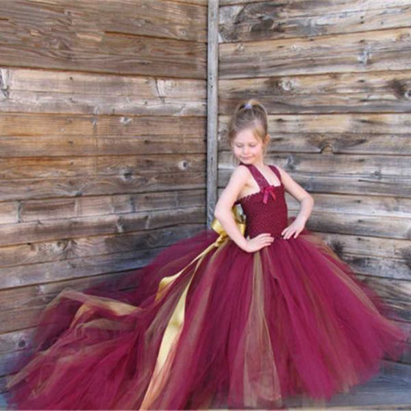 girl's dresses handmade removable long train tail girls tulle tutu dress baby party frocks elegant wine birthday dancing festival, Red;yellow
girl's dresses handmade removable long train tail girls tulle tutu dress baby party frocks elegant wine birthday dancing festival, Red;yellow