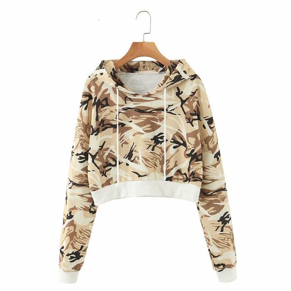 shorts long-sleeved hooded pullover fashion camo chic women's retro navel versatile female sweatshirt, White;black
shorts long-sleeved hooded pullover fashion camo chic women's retro navel versatile female sweatshirt, White;black