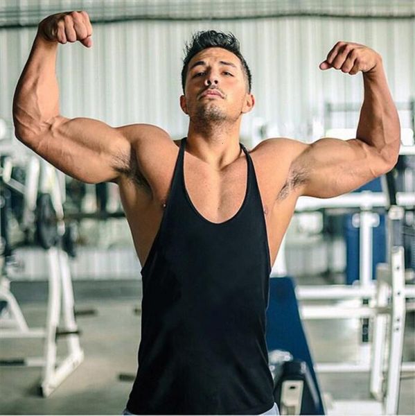summer cotton bodybuilding stringer striped tank men fitness singlets gyms clothing muscle sleeveless shirt sports vest, White;black
summer cotton bodybuilding stringer striped tank men fitness singlets gyms clothing muscle sleeveless shirt sports vest, White;black