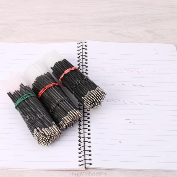 gel pens 100pcs 0.7mm ballpoint pen refill black blue red stationery school office supply j07 21 drop
gel pens 100pcs 0.7mm ballpoint pen refill black blue red stationery school office supply j07 21 drop