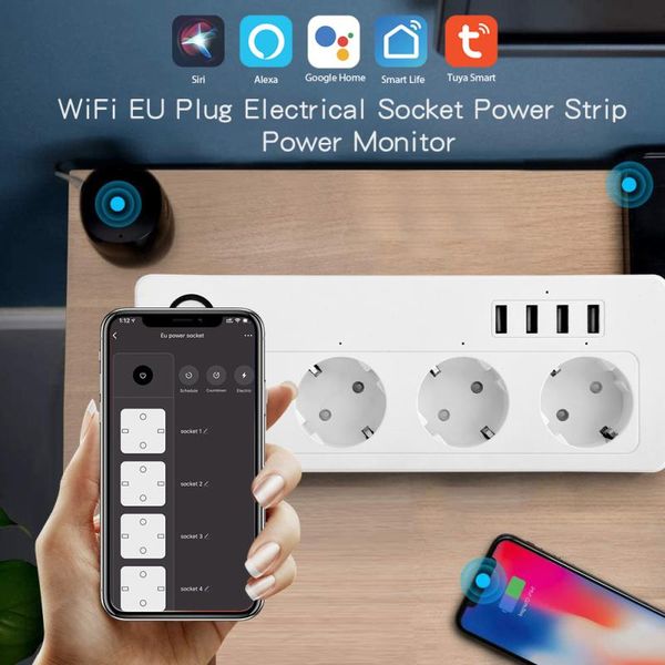 smart power plugs tuya wifi european plug socket supports alexa voice control controlled by groups
smart power plugs tuya wifi european plug socket supports alexa voice control controlled by groups