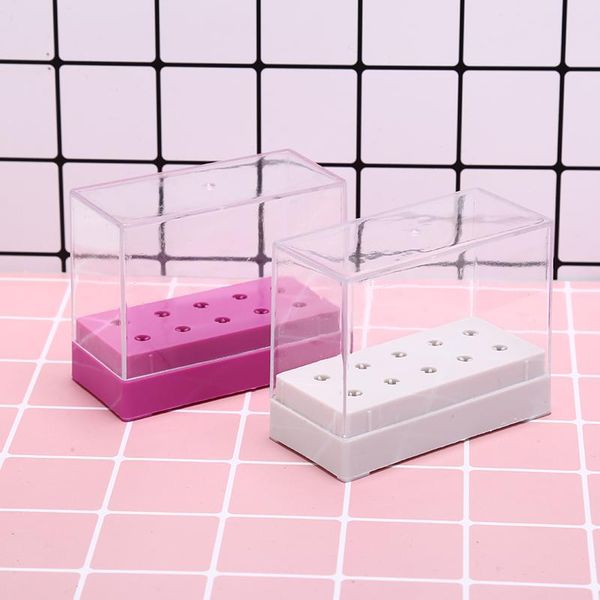 nail drill & accessories 10 hole head bits organizer box holder for electric grinding display case manicure storage container random
nail drill & accessories 10 hole head bits organizer box holder for electric grinding display case manicure storage container random