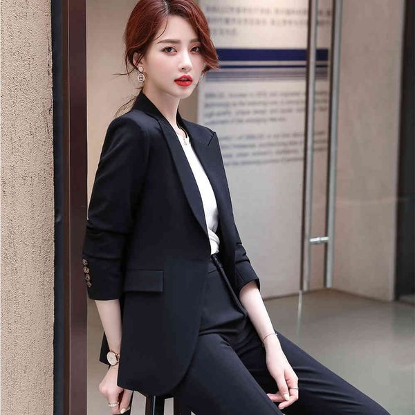 pant solid women fine business career 2 piece pink black suit work wear soft blazer and pants, White 
pant solid women fine business career 2 piece pink black suit work wear soft blazer and pants, White