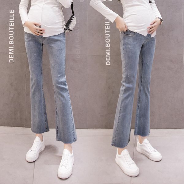maternity bottoms 916# spring summer 9/10 stretch denim maternity jeans elastic waist belly pencil pants for pregnant women casual pregnancy, White
maternity bottoms 916# spring summer 9/10 stretch denim maternity jeans elastic waist belly pencil pants for pregnant women casual pregnancy, White