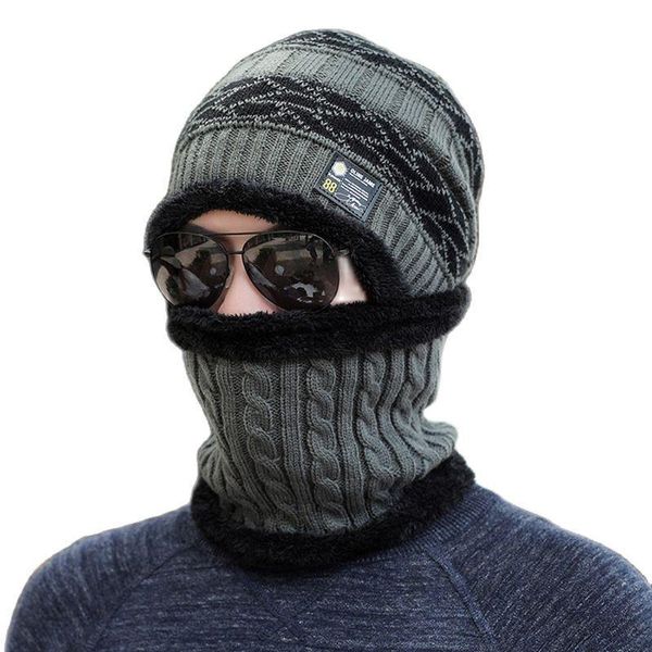 berets hat men's fall/winter hedging leather label outdoor sports knitted windproof and warm, Blue;gray
berets hat men's fall/winter hedging leather label outdoor sports knitted windproof and warm, Blue;gray