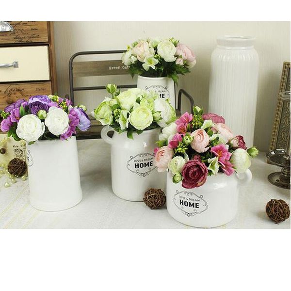 bouquet artificial rose flowers bride holding wedding decoration office home fake decorative & wreaths
bouquet artificial rose flowers bride holding wedding decoration office home fake decorative & wreaths