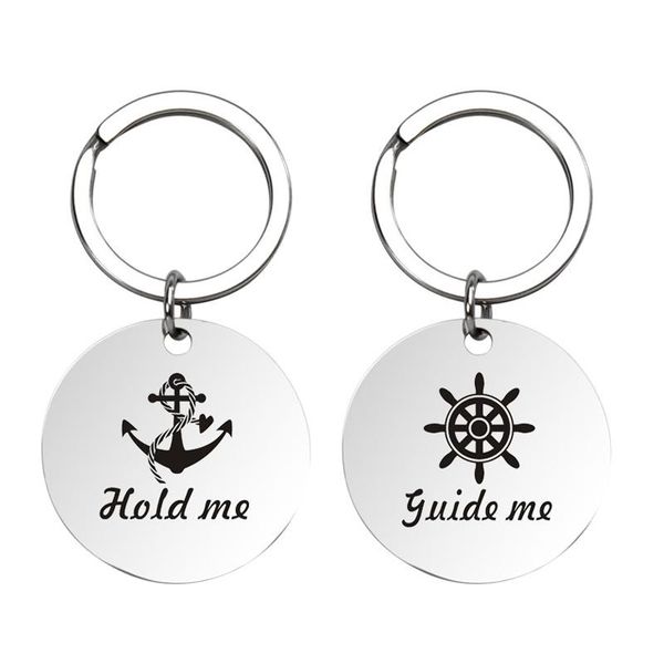 keychains stainless steel keychain gifts anchor engraved hold me&guide me couples boyfriend girlfriend custom letter jewelry key chain, Silver
keychains stainless steel keychain gifts anchor engraved hold me&guide me couples boyfriend girlfriend custom letter jewelry key chain, Silver