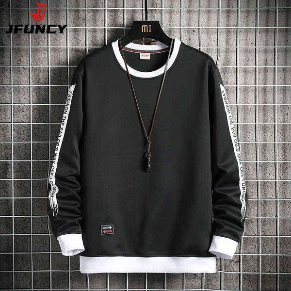 jfuncy oversized sweatshirt male long sleeve hoodies autumn spring korean fashion man clothing harajuku graphic men streetwear g1214, Black
jfuncy oversized sweatshirt male long sleeve hoodies autumn spring korean fashion man clothing harajuku graphic men streetwear g1214, Black