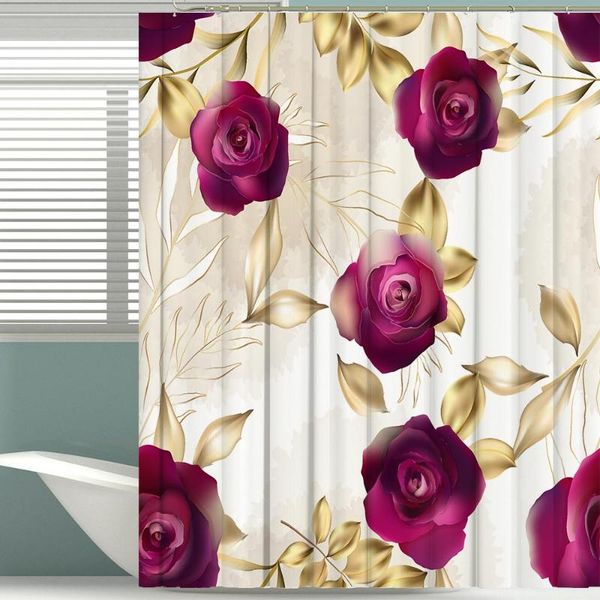 shower curtains rose flower beautiful floral waterproof polyester bath curtain home bathroom decor with hooks
shower curtains rose flower beautiful floral waterproof polyester bath curtain home bathroom decor with hooks