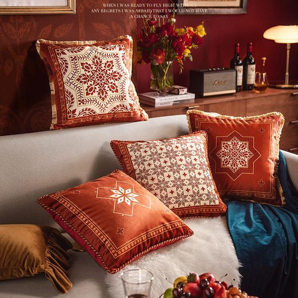 cushion/decorative pillow dunxdeco cushion cover decorative case artistic vintage luxury red velvet party decoration home sofa chair coussin
cushion/decorative pillow dunxdeco cushion cover decorative case artistic vintage luxury red velvet party decoration home sofa chair coussin