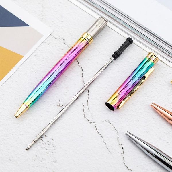 ballpoint pens metal rotating pen selling high-end sign advertising pen- 1.0 electroplating gold -13.5*0.87cm, Blue;orange
ballpoint pens metal rotating pen selling high-end sign advertising pen- 1.0 electroplating gold -13.5*0.87cm, Blue;orange