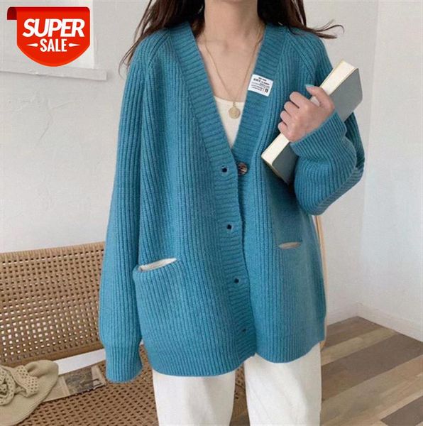 li zhiqi thickened v-neck letter labeling korean version of the contrast pocket knit cardigan sweater coat 110300 #2m4p, Black;gray
li zhiqi thickened v-neck letter labeling korean version of the contrast pocket knit cardigan sweater coat 110300 #2m4p, Black;gray